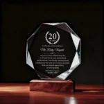 Crystal Achievement Awards Trophy
